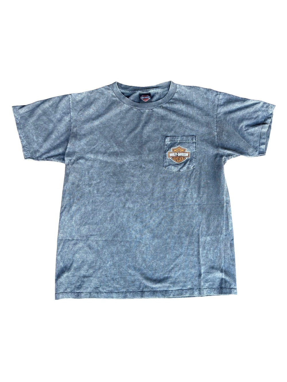 Vintage Harley Davidson Shirt Y2K Bikercore Grunge